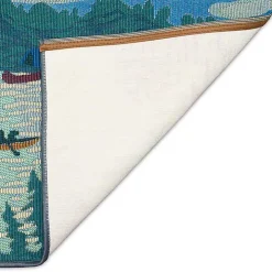 Sailboat Lake Indoor/Outdoor Runner, 1x4