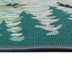 Sailboat Lake Indoor/Outdoor Runner, 1x4