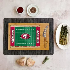 San Francisco 49ers Cutting Board & Knife Set