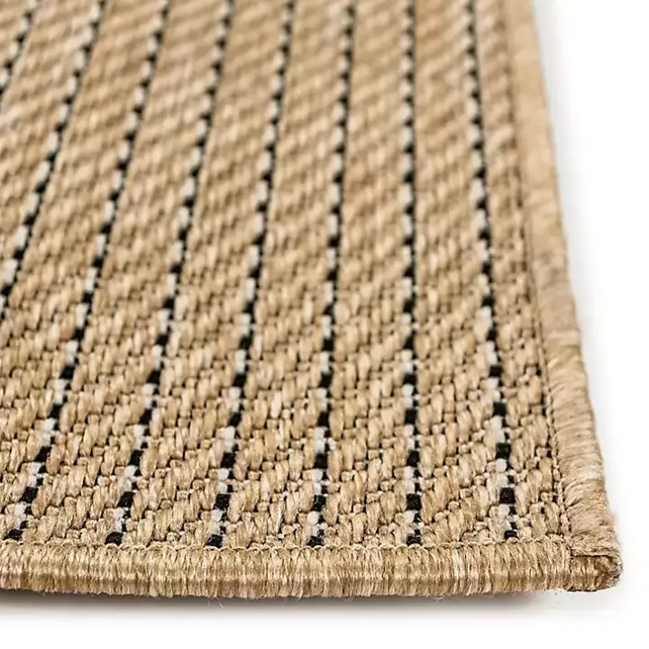Sand Intertwine Indoor/Outdoor Area Rug, 4x7