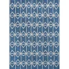 Sanford Blue Geometric Shapes Outdoor Rug, 8x10