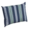 Sapphire Aurora Stripe Outdoor Lumbar Pillow