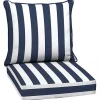 Sapphire Cabana 2-pc. Outdoor Deep Seat Cushion