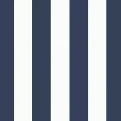 Sapphire Cabana Stripe Outdoor Seat Cushion