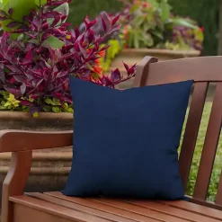 Sapphire Texture Outdoor Pillows, Set of 2