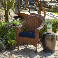 Sapphire Texture 2-pc. Outdoor Wicker Cushion Set