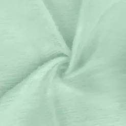 Seafoam Green Boucle Sheer Curtain Panel, 84 in.