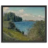 Seine at Argenteuil Framed Canvas Art Print