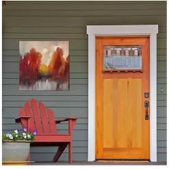 Shades of Fall Outdoor Canvas Art Print