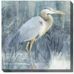 Shadowy Marsh Outdoor Canvas Art Print