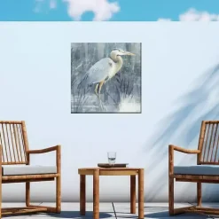 Shadowy Marsh Outdoor Canvas Art Print