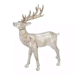 Silver Donner Reindeer Figurine