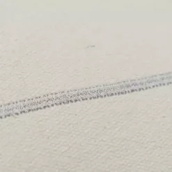 Silver Woven Lines Throw Pillow