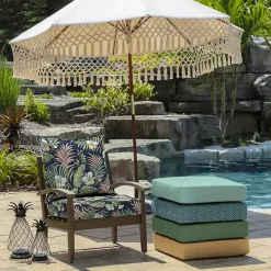 Simone Tropical 2-pc. Outdoor Deep Seat Cushion