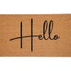 Simple Hello Script Doormat, 48x24