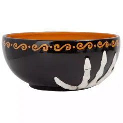 Skeleton Hands Ceramic Bowl