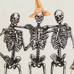 Skeletons Printed Assorted Dishtowels, Set of 3