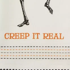 Skeletons Printed Assorted Dishtowels, Set of 3