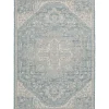 Sky Medallion Lava Indoor/Outdoor Area Rug, 6x9