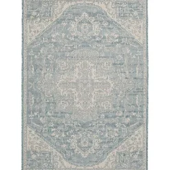 Sky Medallion Lava Indoor/Outdoor Area Rug, 6x9