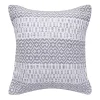 Slate Diamond Stripe Indoor/Outdoor Pillow