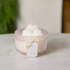 Snowflake Fresh Fallen Snow Jar Candle