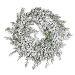 Snowy Cedar Wreath