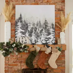 Snowy Forest Canvas Art Print