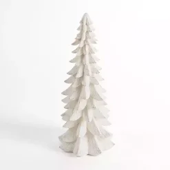 Snowy White Tiered Christmas Tree, 18 in.