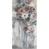 Soft Bottles and Blooms Canvas Art Print