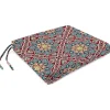 Solano Flowers Outdoor Seat Cushion