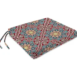Solano Flowers Outdoor Seat Cushion