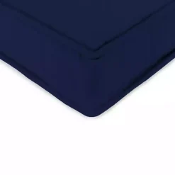Solid Navy Outdoor Deep Seat Cushion