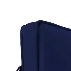 Solid Navy Outdoor Deep Seat Cushion