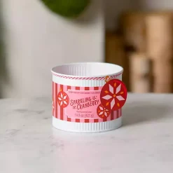 Sparkling Cranberry Tin Jar Candle