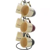 Speckled 6-pc. Coffee Mugs with Stand