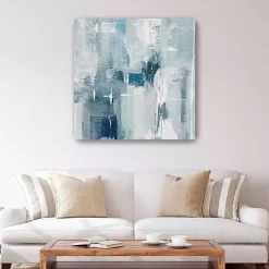 Spring Mountain Blues Canvas Art Print, 40x40 in.