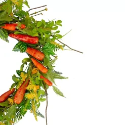 Springtime Carrots Easter Wreath