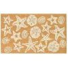 Starfish and Sand Dollars Coir Doormat