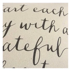 Start Each Day With A Grateful Heart Pillow