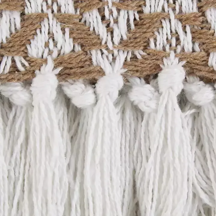 Stone and White Arrowhead Throw