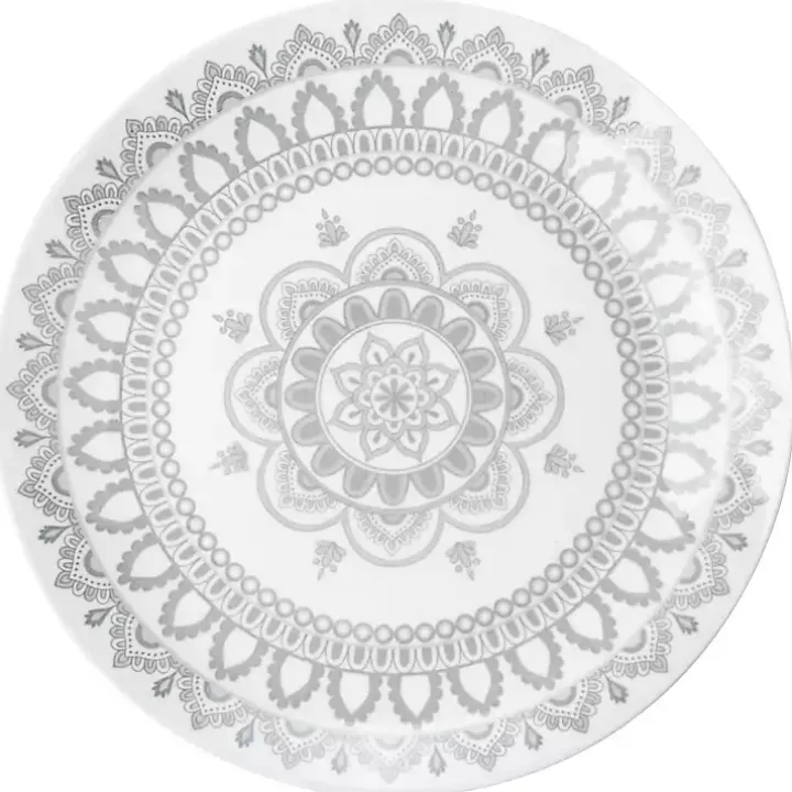 Stone Lila Patterned 12-pc. Dinnerware Set