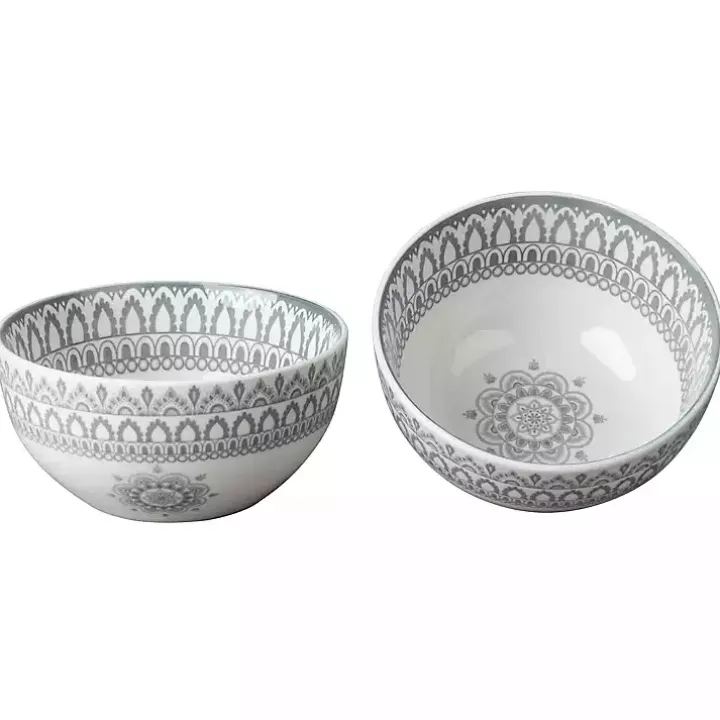Stone Lila Patterned 12-pc. Dinnerware Set