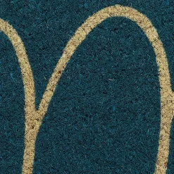 Storm Blue Hello Doormat