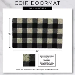 Storm Blue Hello Doormat