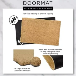 Storm Blue Hello Doormat