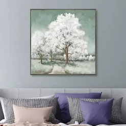 Summer Eve Framed Canvas Art Print