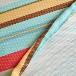 Summer Stripe Outdoor Round Zipper Table Cloth
