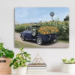 Sunflower Days Canvas Art Print, 24x18 in.