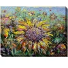 Sunflower Fields Outdoor Canvas Art Print